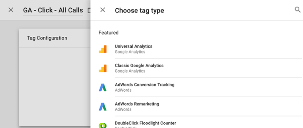 google tag manager tags